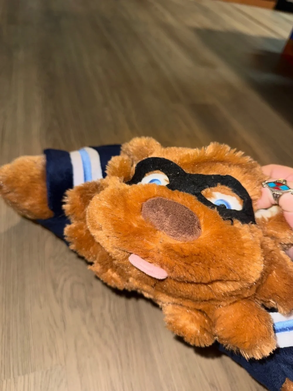 Tennessee Titans T-Rac Mascot Pillow Pet 18” NFL Raccoon Plush Team Pets 2011